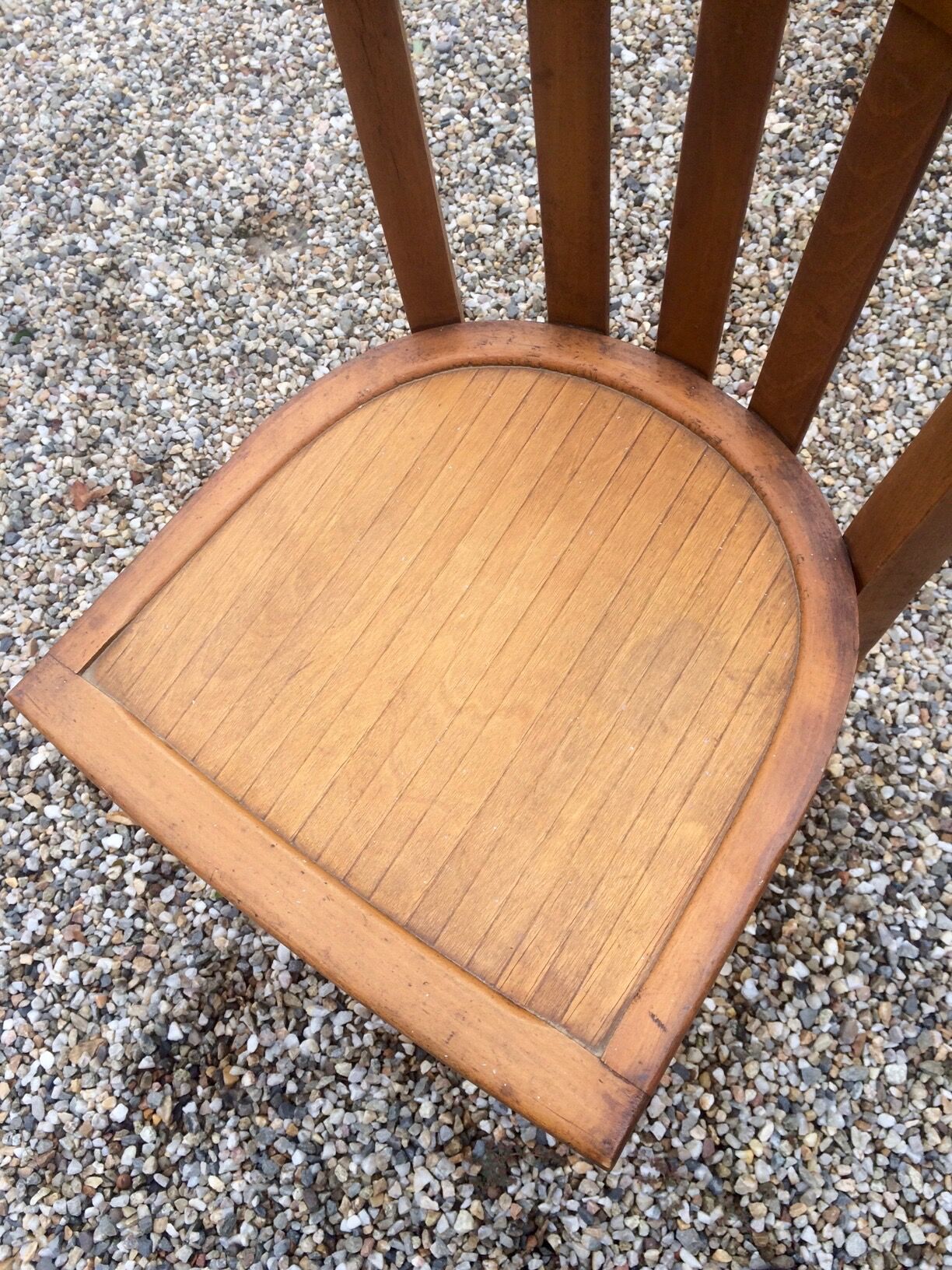 Pair of bistro chairs