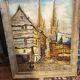 Huile sur toile