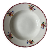 Sarreguemines Digoin Evelyne soup plate