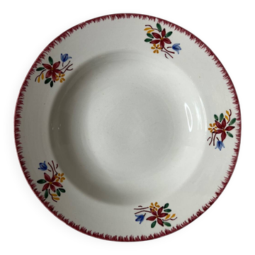 Sarreguemines Digoin Evelyne soup plate
