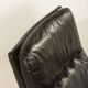 Fauteuil lounge vintage avec tabouret par André Vandenbrouck