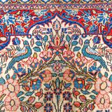Ancient handmade Persian Oriental carpet Keshan 2. 10 x 1. 35m