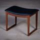 Tabourets Vintage en Teck, Danemark, 1960s, Set de 2
