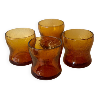 Lot de 4 verres à whisky