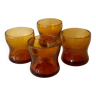 Set of 4 whisky glasses