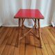 Table en rotin