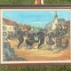 Oil on canvas, Breton scene, Breton village, signed Le Hellocq, Pont Aven