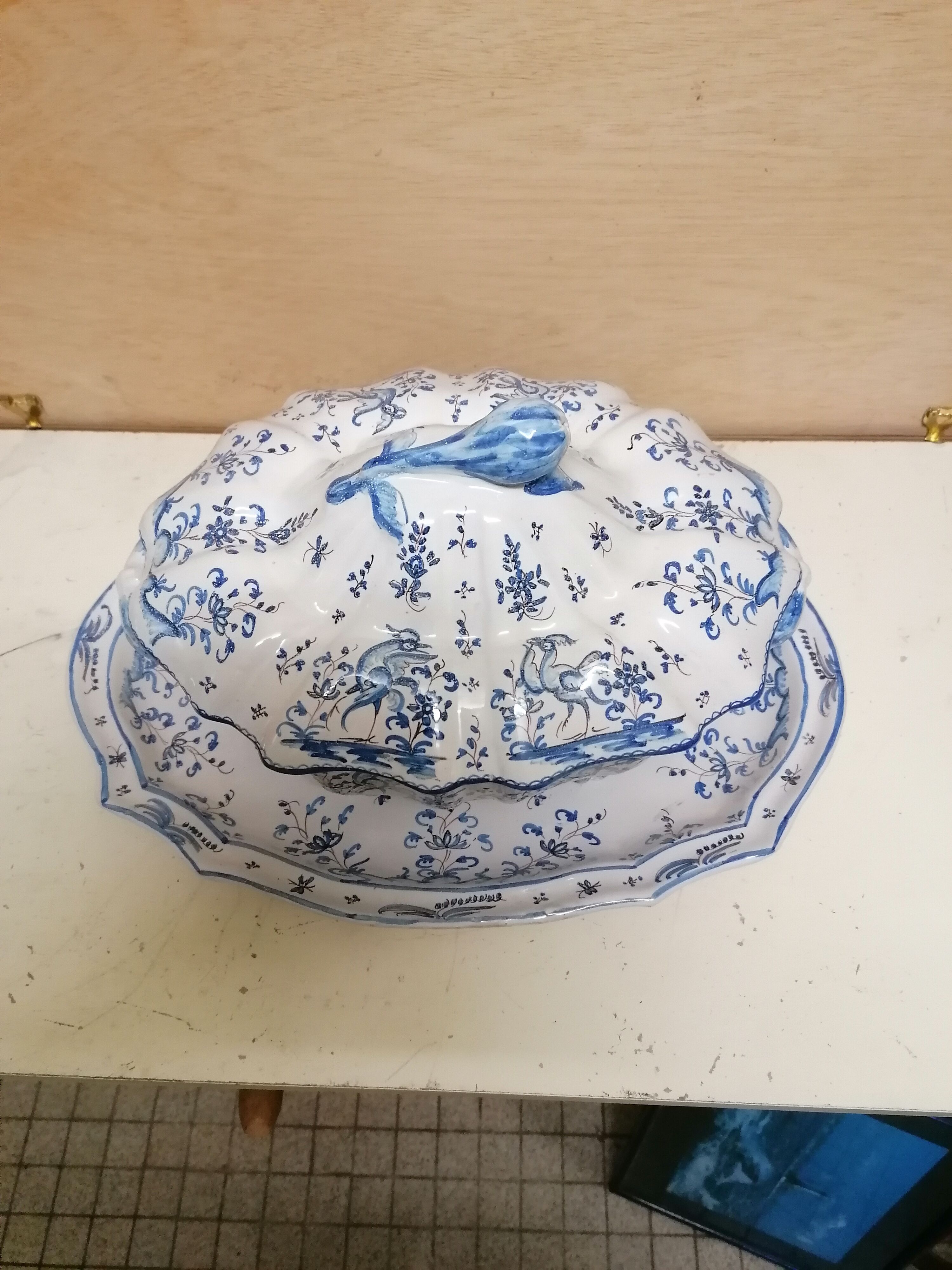 Dish and soup decor Moustier