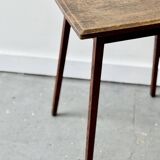 Table d'appoint vintage en chêne