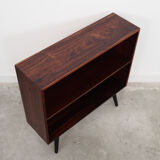 Bibliothèque en palissandre, design danois, années 70, production: Hjørnebo