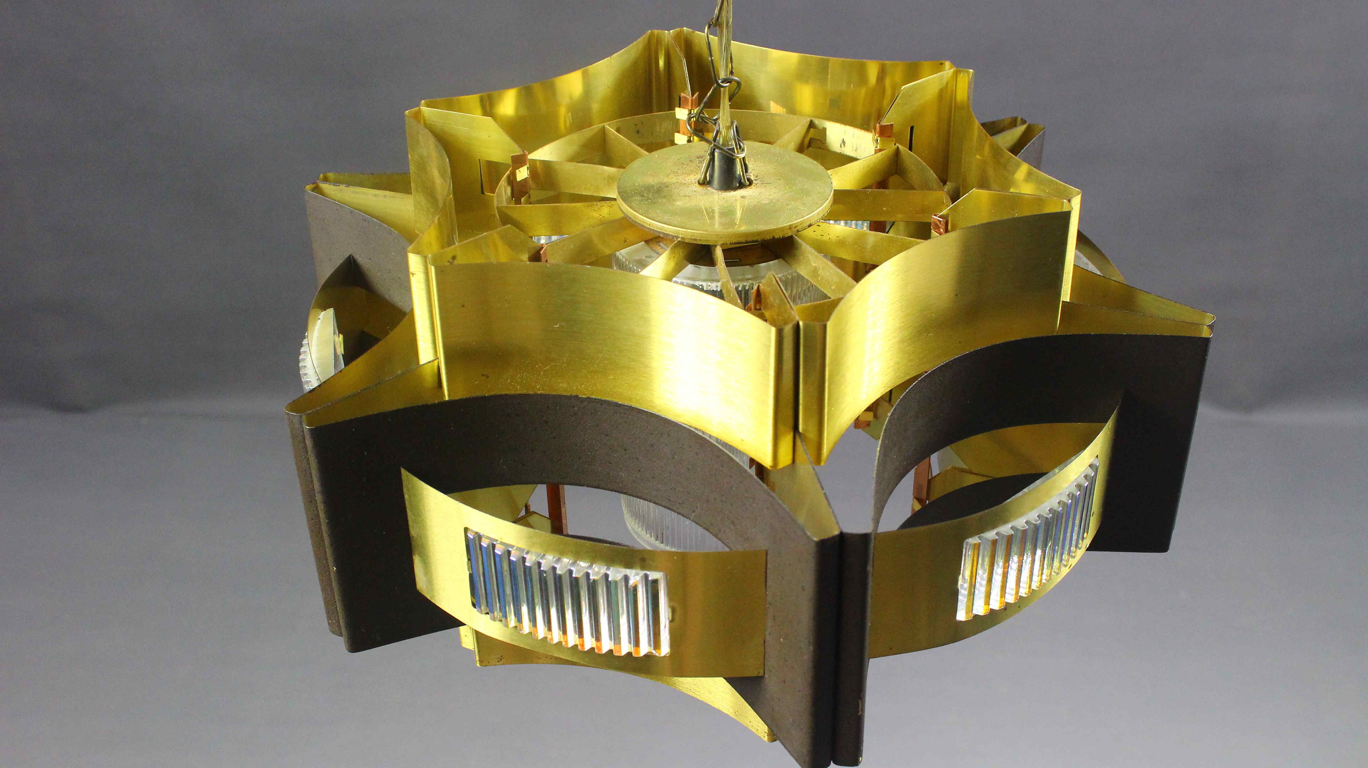 Danish pendant lamp of Werner Schou  1970s