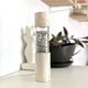 Vintage glitter lamp and travertine from the 70s.