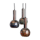 Mid Century Cascade suspension with 3 light points, Massive Belgium 1960