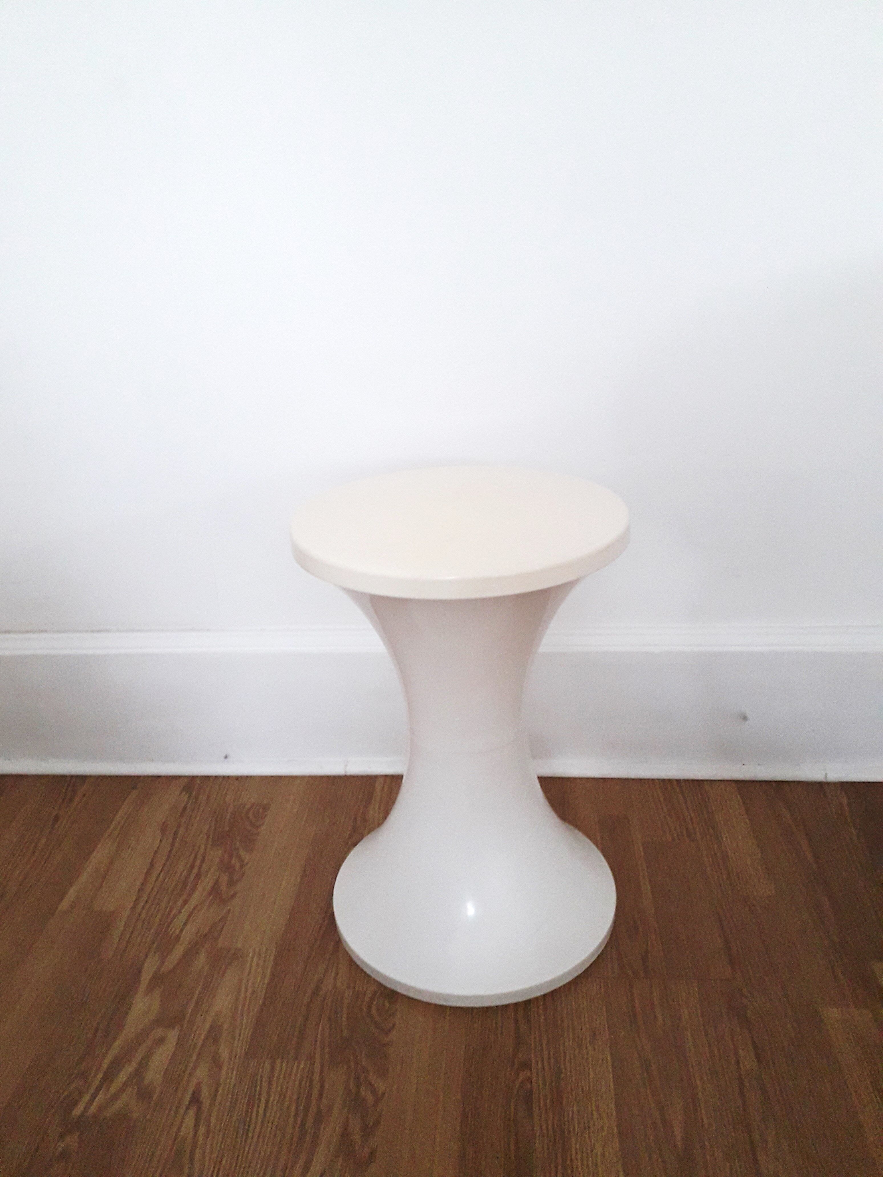 Tam-tam vintage stool  stamp Henry Massonnet 70s