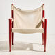 Fauteuil lounge safari modèle 30 par Erik Wørts pour Niels Eilersen
