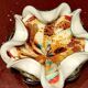 All Fruits glass bowl from Murano by Dino Martens with gold flecks