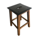 Old wooden stool