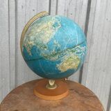 Illuminated Earth Globe
