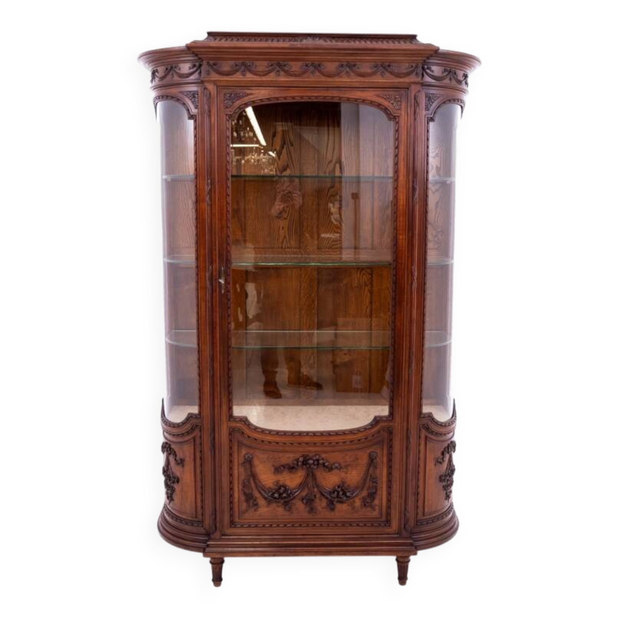 Louis XVI style display cabinet, France, around 1880.