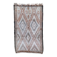 Beni Ourain Moroccan rug white - 190 x 338 cm