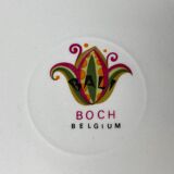 Two vintage plates Boch model Bali