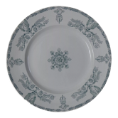 Dish or cake compiegne, terre de fer