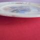 Round serving plate No. 1 Obernai Faïence Sarreguemines diameter 31.5 cm
