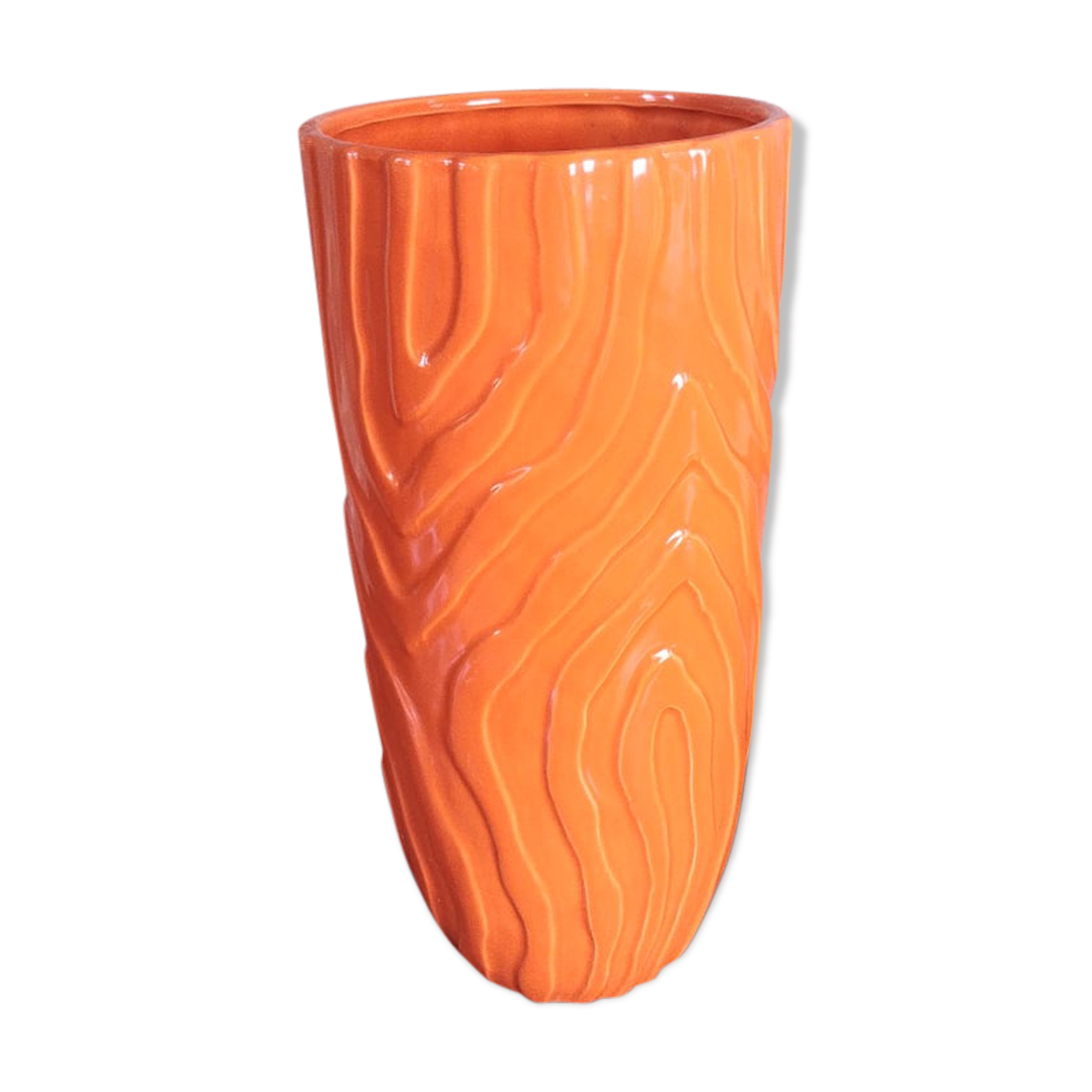 Vintage roll vase 31 cm