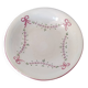 Saladier plat creux romantique vintage