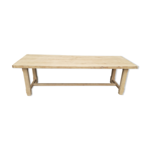 Table de ferme en chêne