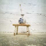 Small wooden stool / footrest