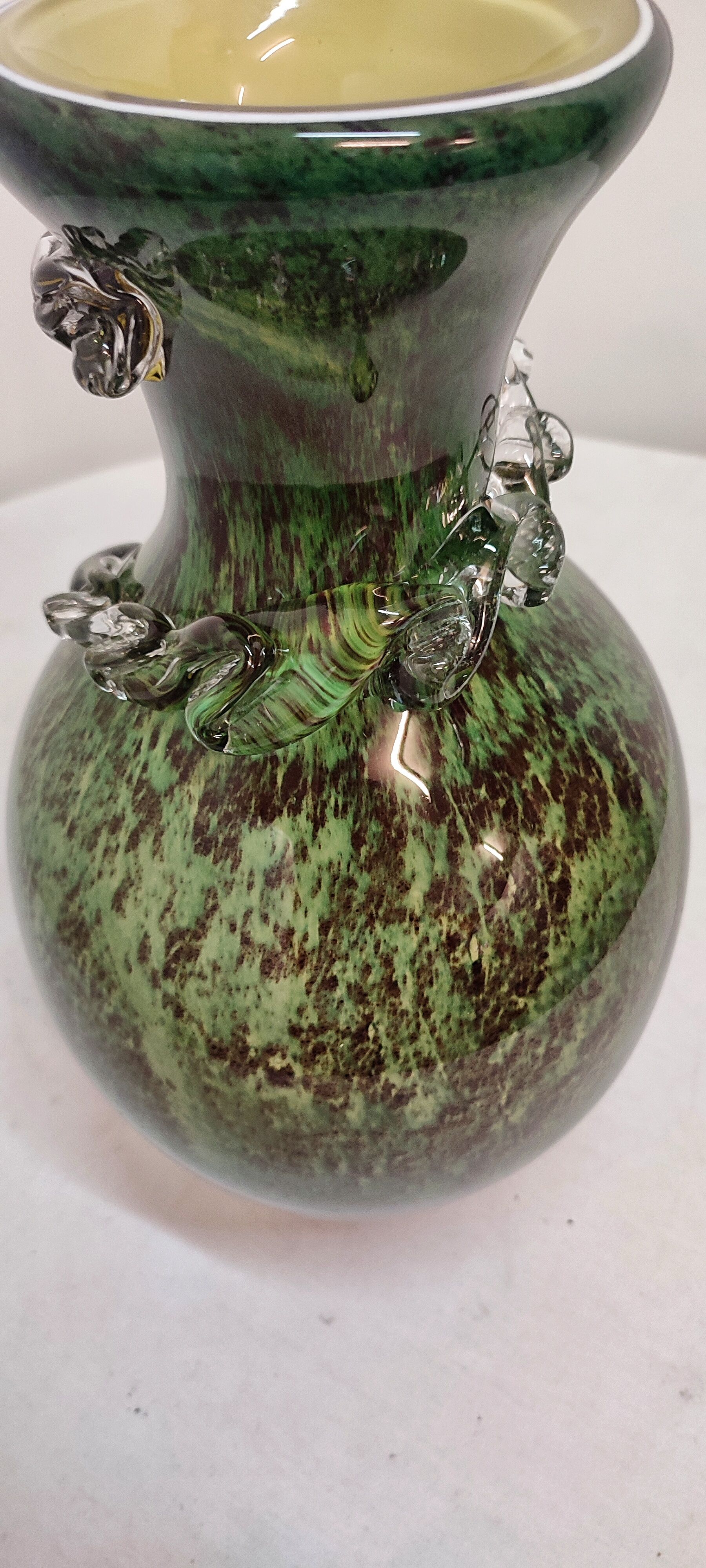 Murano glass vase. Italy, 1970s.