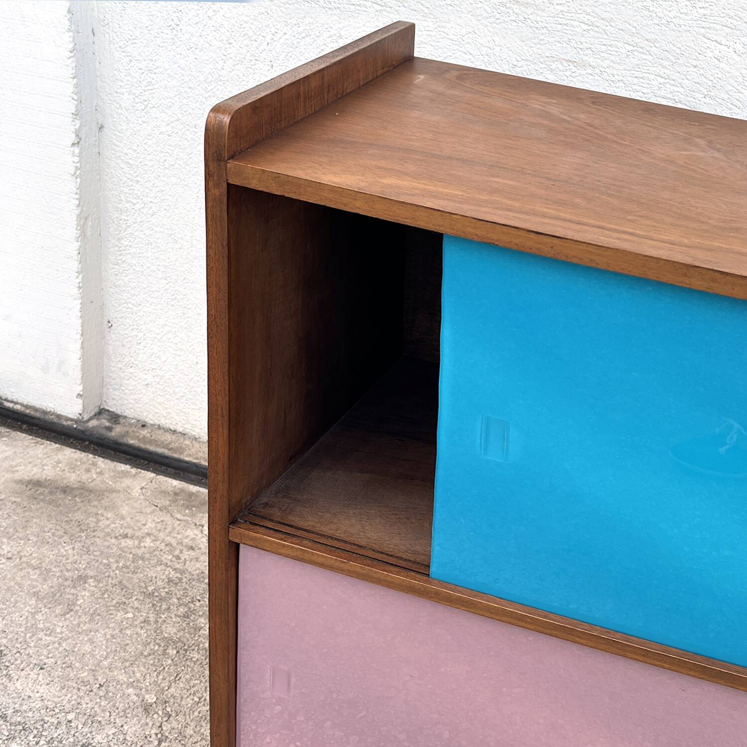 Small vintage library buffet from the 60s