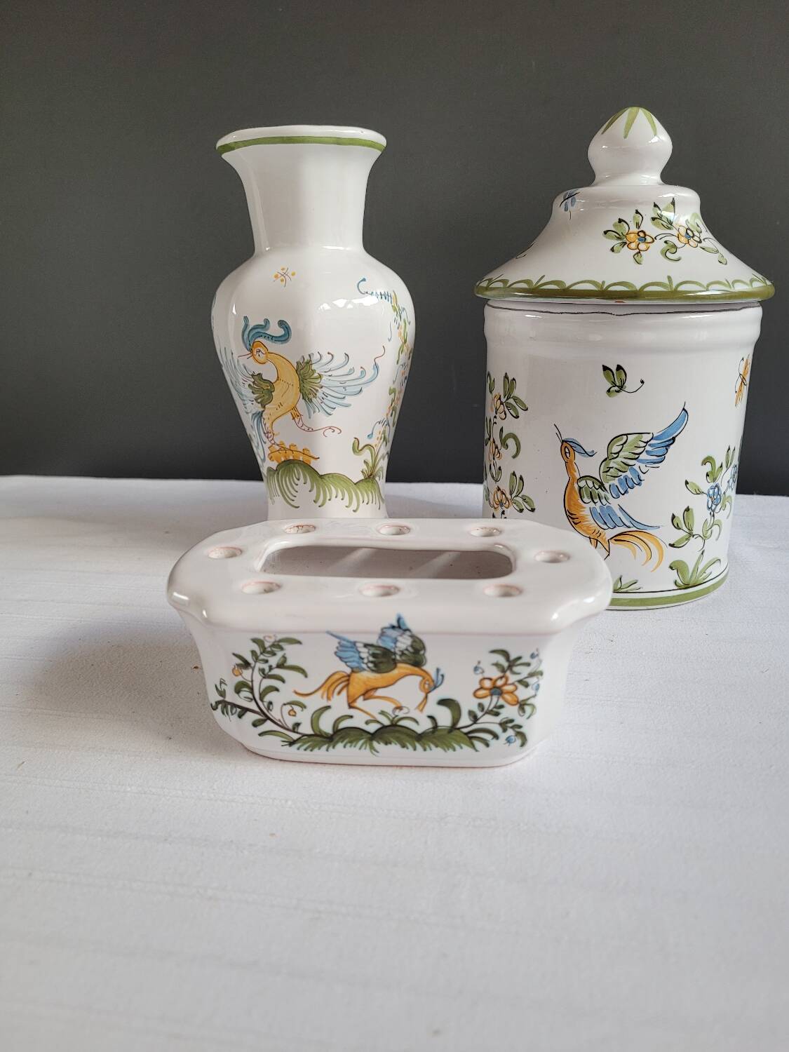 Pot, vase, flower pick Moustier
