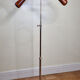 Old coat rack design "molecule" in metal and wood adjustable