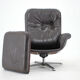 1970's Scandinavian Leather Armchair