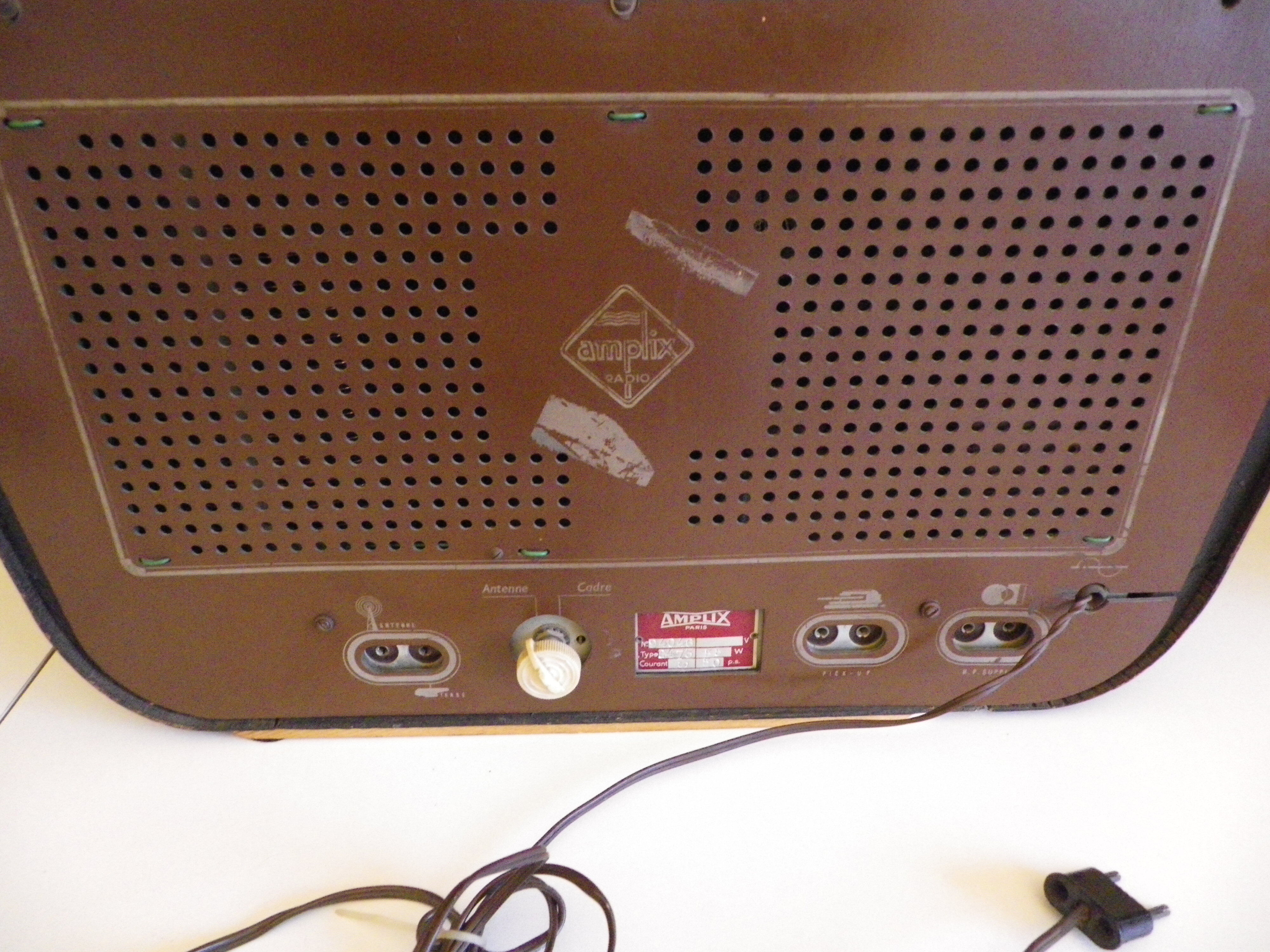 Decoration radio station - Brand Amplix Paris - Fifties