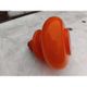 Vintage suspension in orange opaline