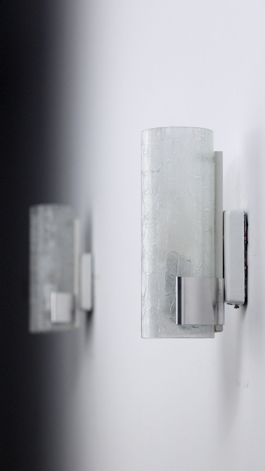 Vintage glass sconces Doria Leuchten