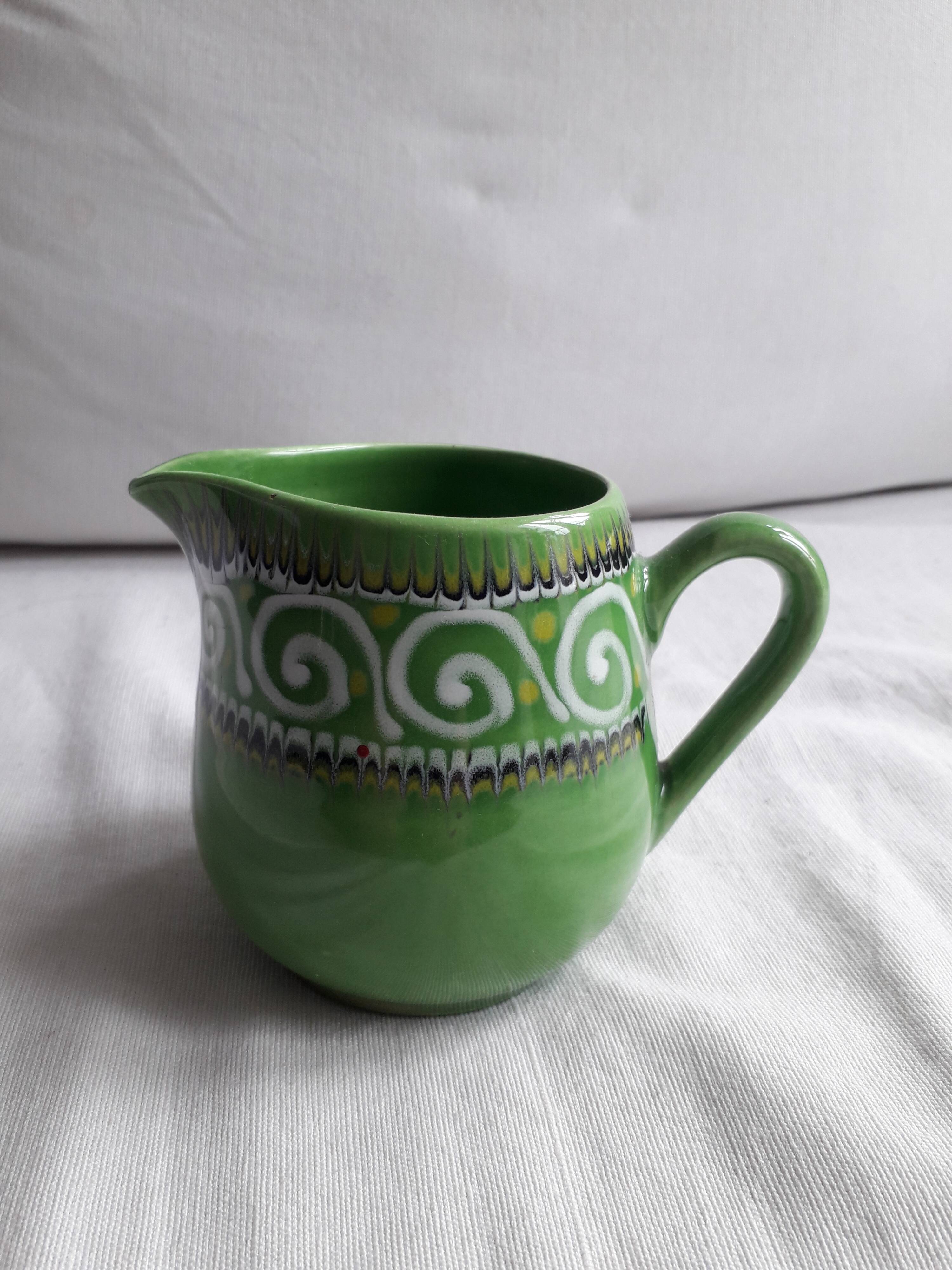 Decorated vintage ceramic