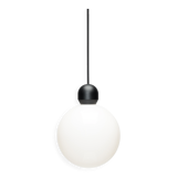 Suspension atom structure noire ⌀20cm herstal