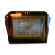 Réveil verre Bayard art deco