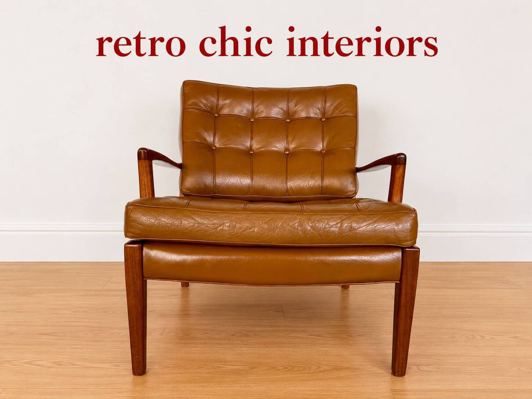 Fauteuil Arne Norell modèle “Löven”, années 1960.
