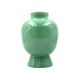 Paul Millet, Art Deco green ceramic vase, Sevres France 1930s