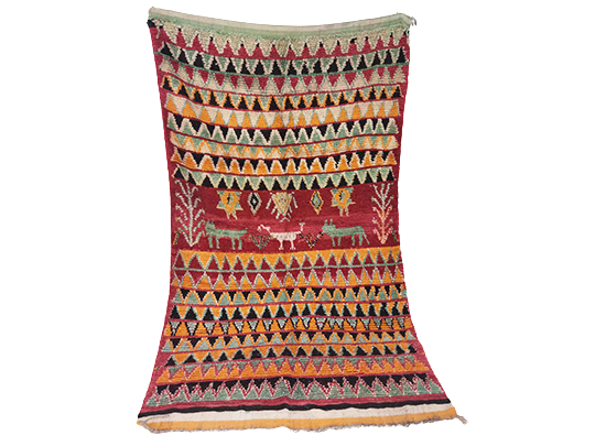 260x148cm Moroccan Berbere Carpet
