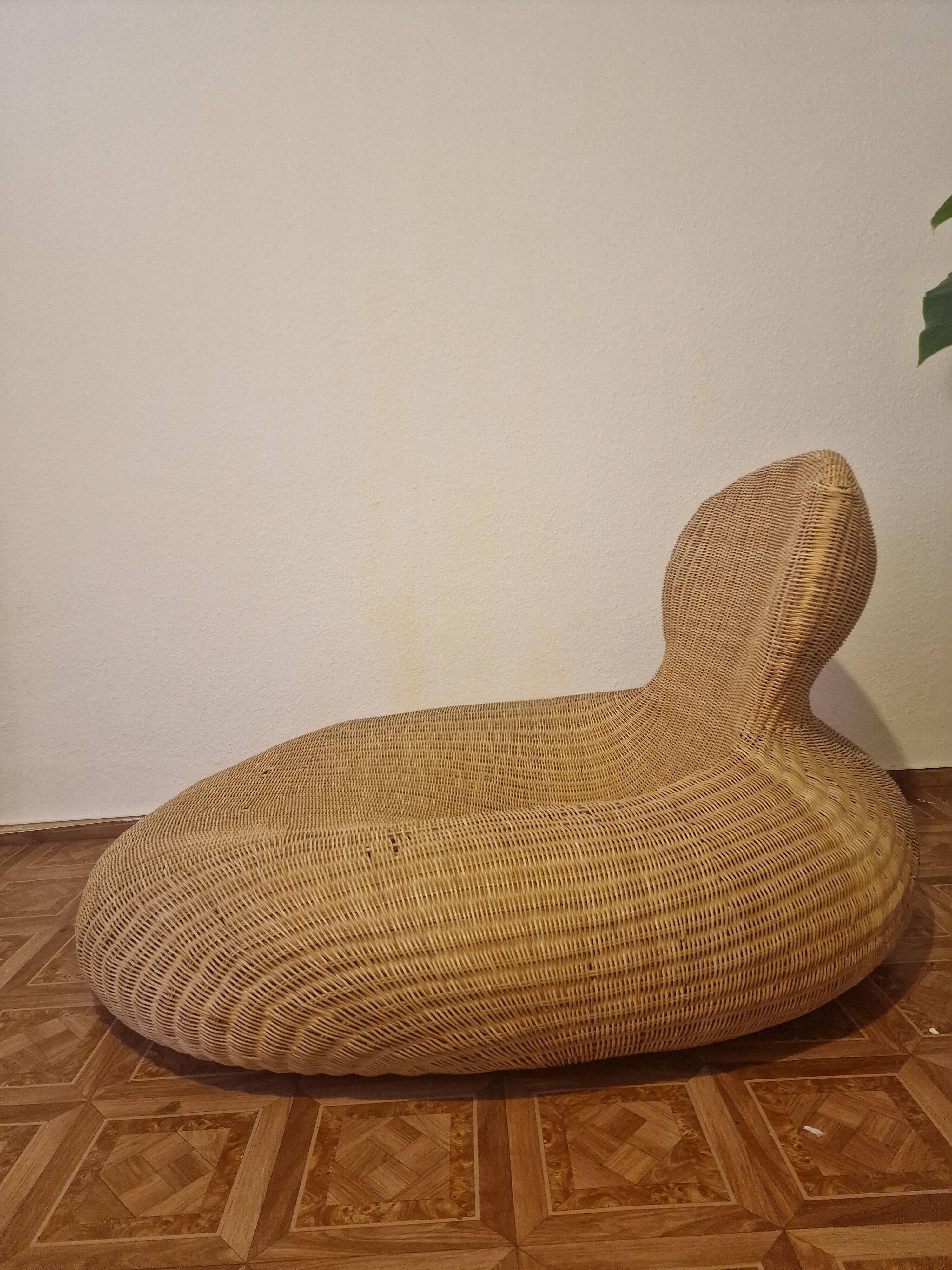 IKEA “Storvik” Rattan Lounge Chair – Carl Öjerstam, 2001 – Scandinavian Design
