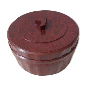 Round Bakelite box