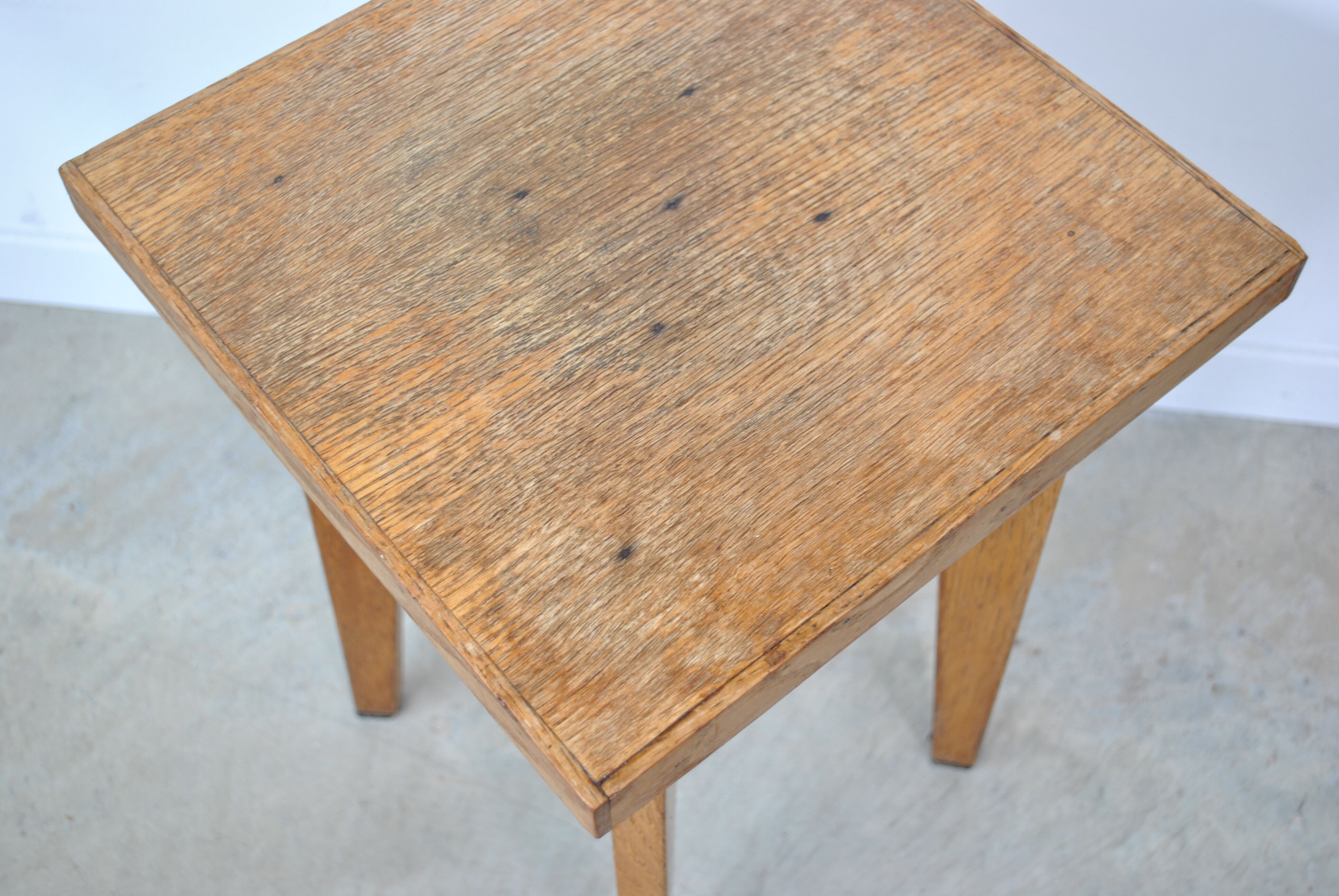 1950 oak side table
