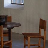 20th century, set of 4 "Kotka" dining chairs by Tomas Jelinek for IKEA, 1980s