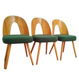 Set of chairs designed by A.Suman, Czechoslovakia, the 60s